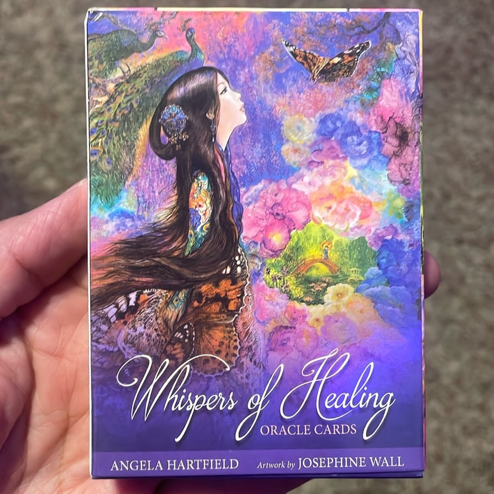 Whispers of healing Oracle cards